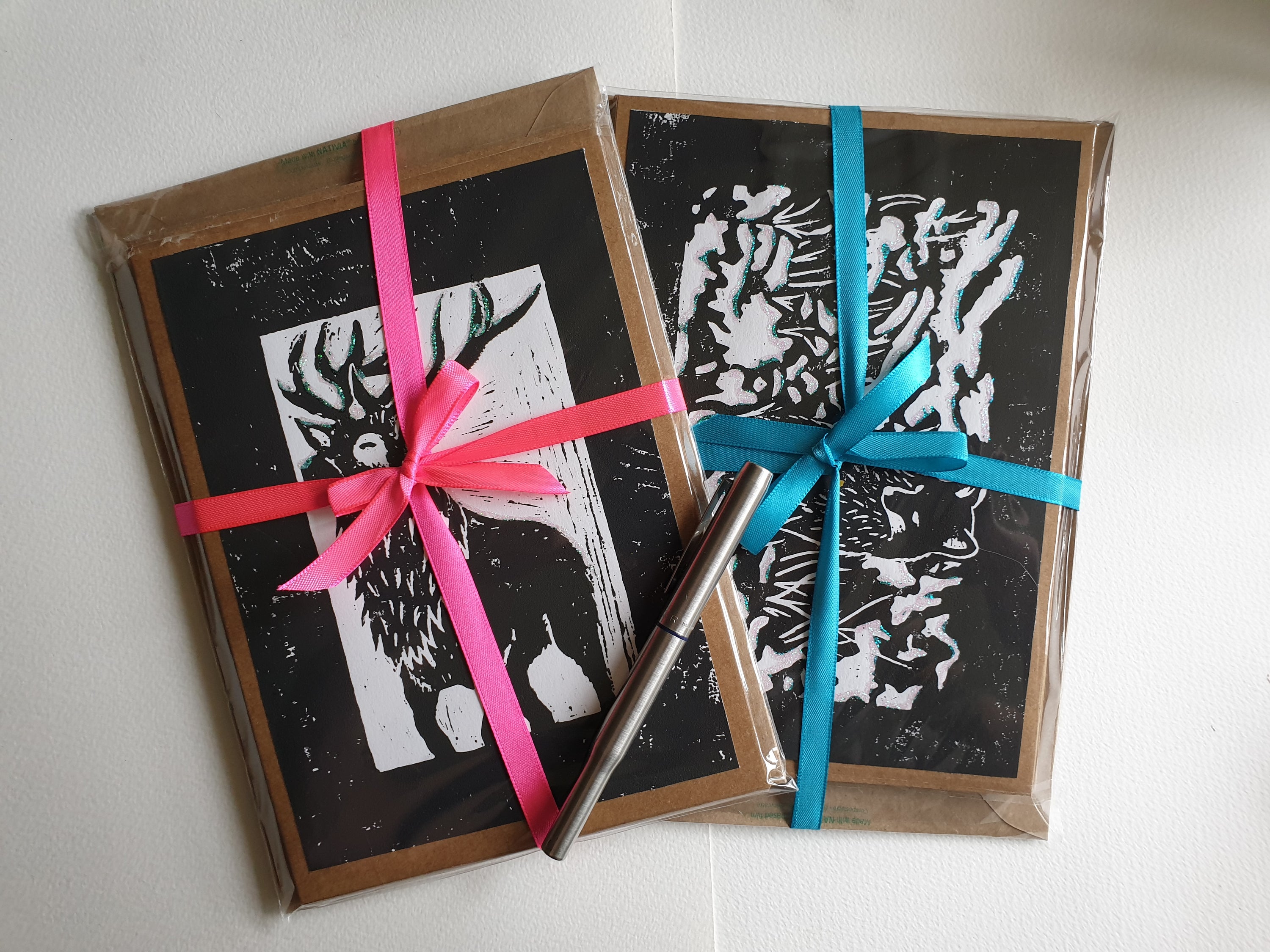 Hand Printed Cards