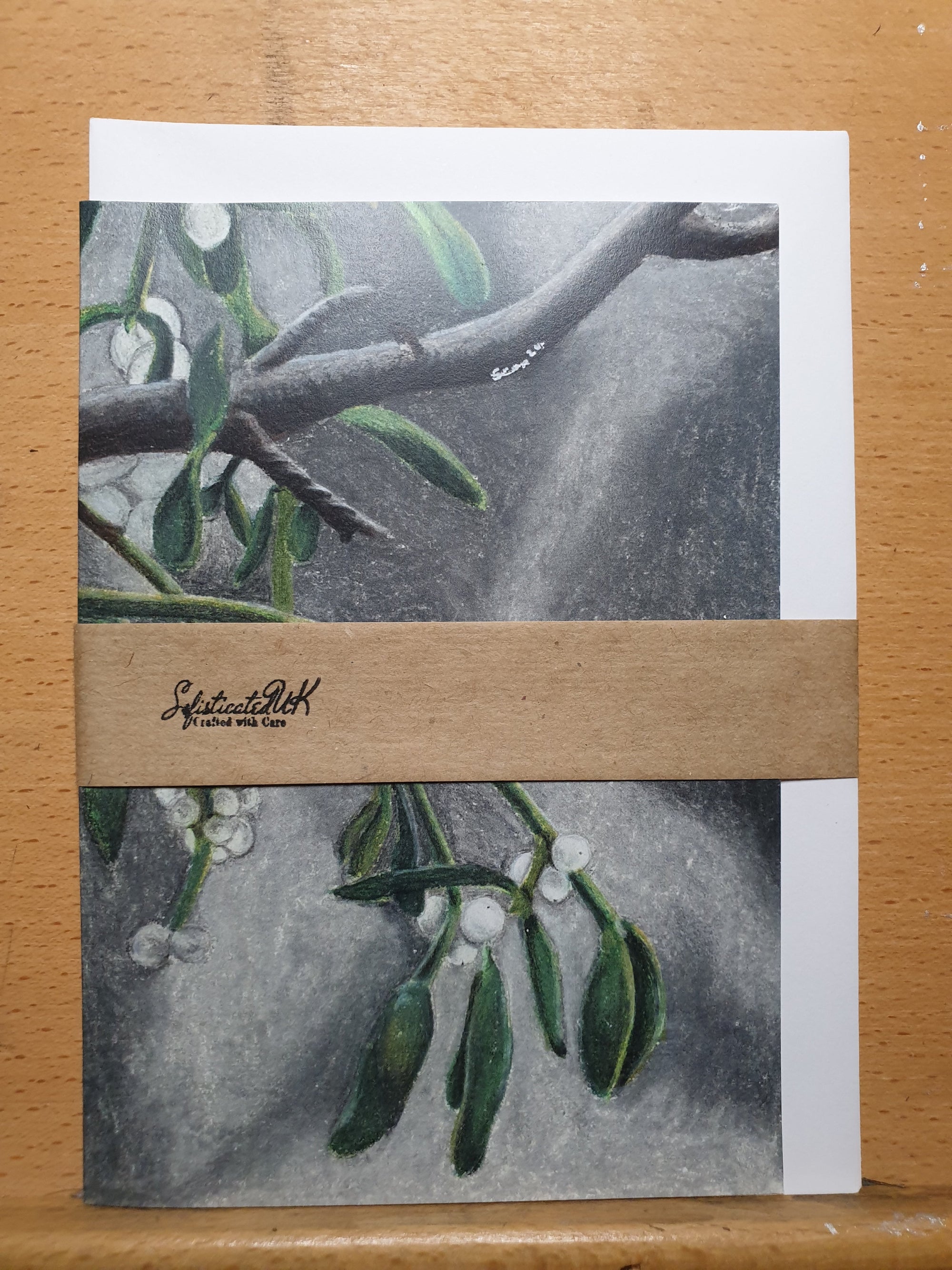 Mistletoe Greetings Card