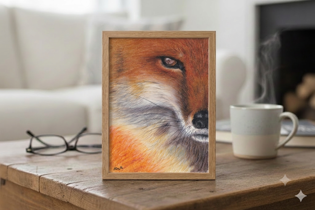 Intense Foxie in Chalk Pastel