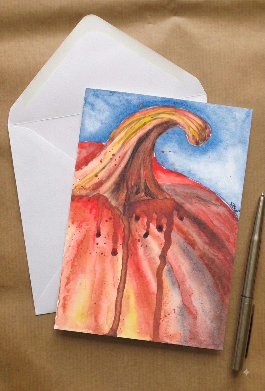 Watercolour Pumpkin