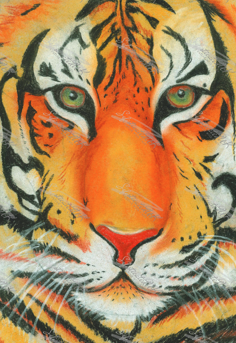 Chalk Pastel Print